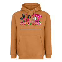 Meerkat Hair Stylist Your Textt Heavyweight Hoodie - CowhideDigitalArt