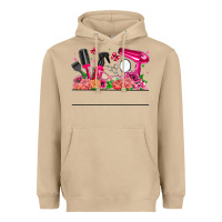 Mushroom Hair Stylist Your Textt Heavyweight Hoodie - CowhideDigitalArt