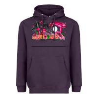 Plum Hair Stylist Your Textt Heavyweight Hoodie - CowhideDigitalArt