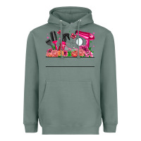 Sage Hair Stylist Your Textt Heavyweight Hoodie - CowhideDigitalArt
