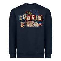 Navy Cousin crew 4th of july Heavyweight Sweatshirt - CowGirlArtShop