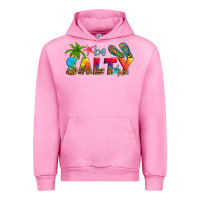 Fuchsia Pink be salty Urban Hoodie - Artiststas