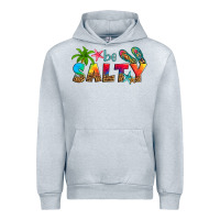 Heather Grey be salty Urban Hoodie - Artiststas