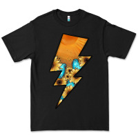 Black Lightning Bolt Premium Tee - JahusDesignShop