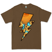 Cacao Lightning Bolt Premium Tee - JahusDesignShop