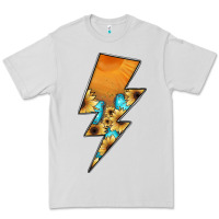 Dove Grey Lightning Bolt Premium Tee - JahusDesignShop