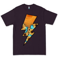 Plum Lightning Bolt Premium Tee - JahusDesignShop