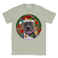 Matcha Christmas Pitbull Classic Tee - RanaPortraitStore