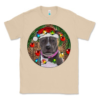 Mushroom Christmas Pitbull Classic Tee - RanaPortraitStore