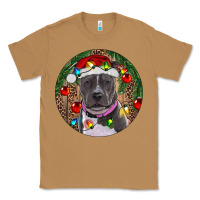 Toasted Coconut Christmas Pitbull Classic Tee - RanaPortraitStore