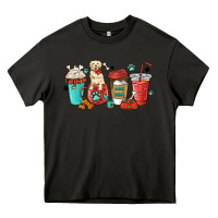 Asphalt dog mama golden retriever Heavy Core Tee - MaliasSmallBusiness