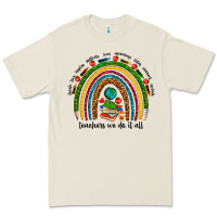 Bone teachers we do it all rainbow Premium Tee - NancyCooperArtShop