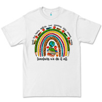 White teachers we do it all rainbow Premium Tee - NancyCooperArtShop