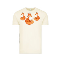 Vintage Arctic Three Little Foxes IN Fox Family I Gift Vintage Tee - Bettercallsaul