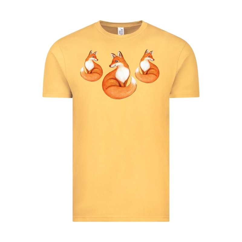 Three Little Foxes In Fox Family I Gift Vintage Tee by Bettercallsaul | Teevron