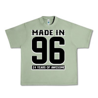 Oil Green Made In 96 24 Years Of Awesome Urban Heavy Tee - Bettercallsaul
