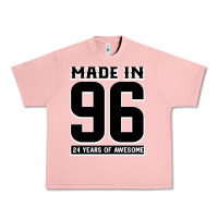 Salmon Made In 96 24 Years Of Awesome Urban Heavy Tee - Bettercallsaul