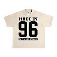Sandshell Made In 96 24 Years Of Awesome Urban Heavy Tee - Bettercallsaul