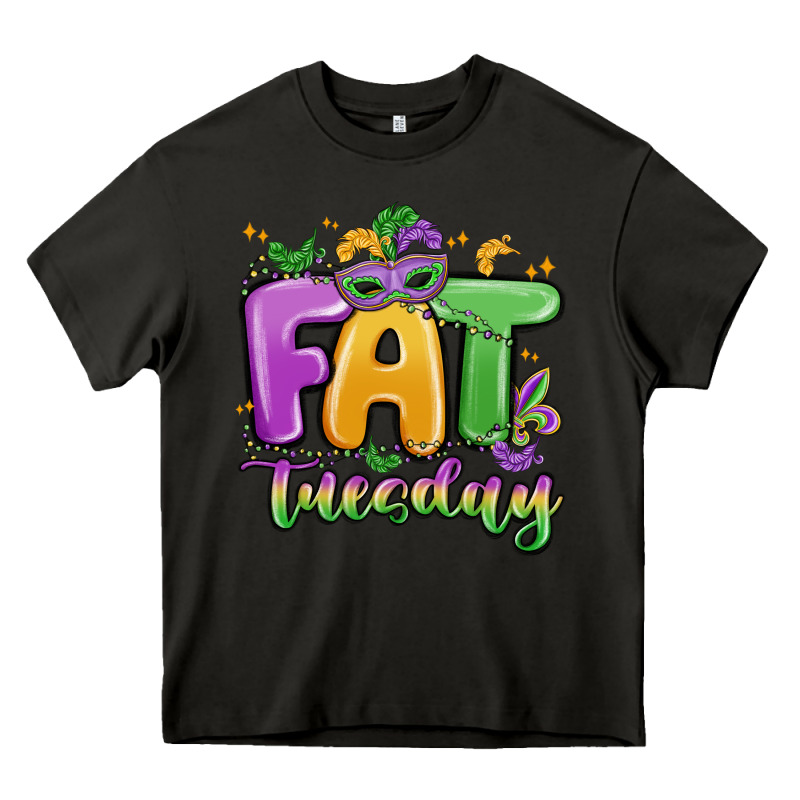 Fat Tuesday Heavy Core Tee by MaliasSmallBusiness | Teevron