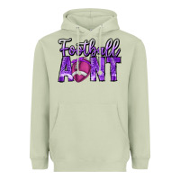 Matcha football aunt Heavyweight Hoodie - CowhideDigitalArt
