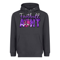 Smoke football aunt Heavyweight Hoodie - CowhideDigitalArt