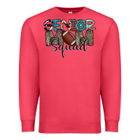 Cardinal senior mom squad football design Premium Sweatshirt - CowhideDigitalArt