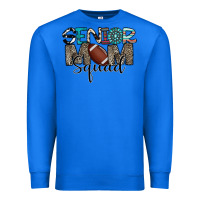 True Royal senior mom squad football design Premium Sweatshirt - CowhideDigitalArt