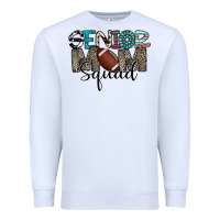 White senior mom squad football design Premium Sweatshirt - CowhideDigitalArt