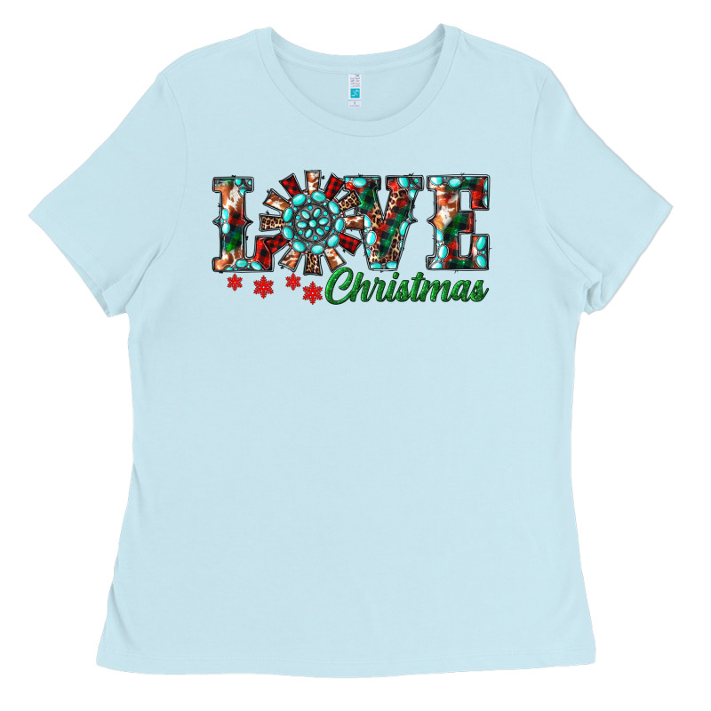 Christmas Love Windmill Ladies Tee by RanaPortraitStore | Teevron