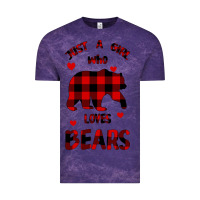 Cloud Purple Just A Girl Who Loves Bears Vintage Tee - Bettercallsaul