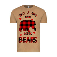 Vintage Camel Just A Girl Who Loves Bears Vintage Tee - Bettercallsaul
