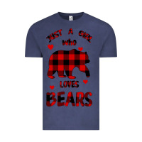 Vintage Denim Just A Girl Who Loves Bears Vintage Tee - Bettercallsaul