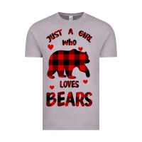 Vintage Zinc Just A Girl Who Loves Bears Vintage Tee - Bettercallsaul