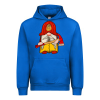 Cobalt firefighter gnomes Urban Hoodie - Artiststas