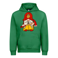 Emerald firefighter gnomes Urban Hoodie - Artiststas