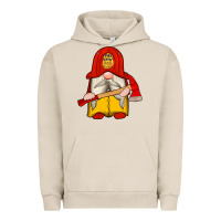 Pigment French Oak firefighter gnomes Urban Hoodie - Artiststas