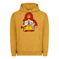 Pigment Peanut Butter firefighter gnomes Urban Hoodie - Artiststas