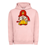 Pigment Salmon firefighter gnomes Urban Hoodie - Artiststas
