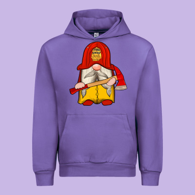 Firefighter Gnomes Urban Hoodie Designed By Artiststas