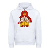White firefighter gnomes Urban Hoodie - Artiststas