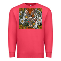 Cardinal bunny Easter Premium Sweatshirt - CowhideDigitalArt