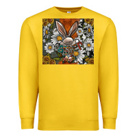 Lemon bunny Easter Premium Sweatshirt - CowhideDigitalArt