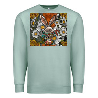 Seafoam bunny Easter Premium Sweatshirt - CowhideDigitalArt