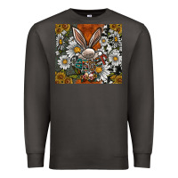 Smoke bunny Easter Premium Sweatshirt - CowhideDigitalArt