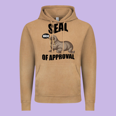 Seal Nice Of Approval Vintage Hoodie Designed By Bettercallsaul