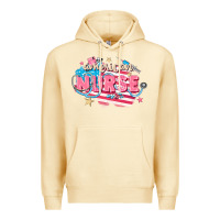 Pina Colada American Nurse Premium Hoodie - FaDigitalArtStudio