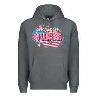 Rock American Nurse Premium Hoodie - FaDigitalArtStudio