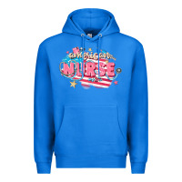 True Royal American Nurse Premium Hoodie - FaDigitalArtStudio