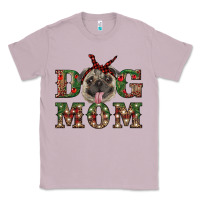 Lilac Christmas Dog Mom Classic Tee - RanaPortraitStore