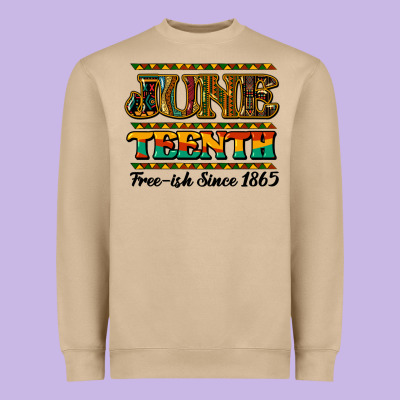 Juneteenth Heavyweight Sweatshirt Designed By Howdyjamesfarm